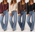 Blusa satinada