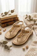 Sandalia beige