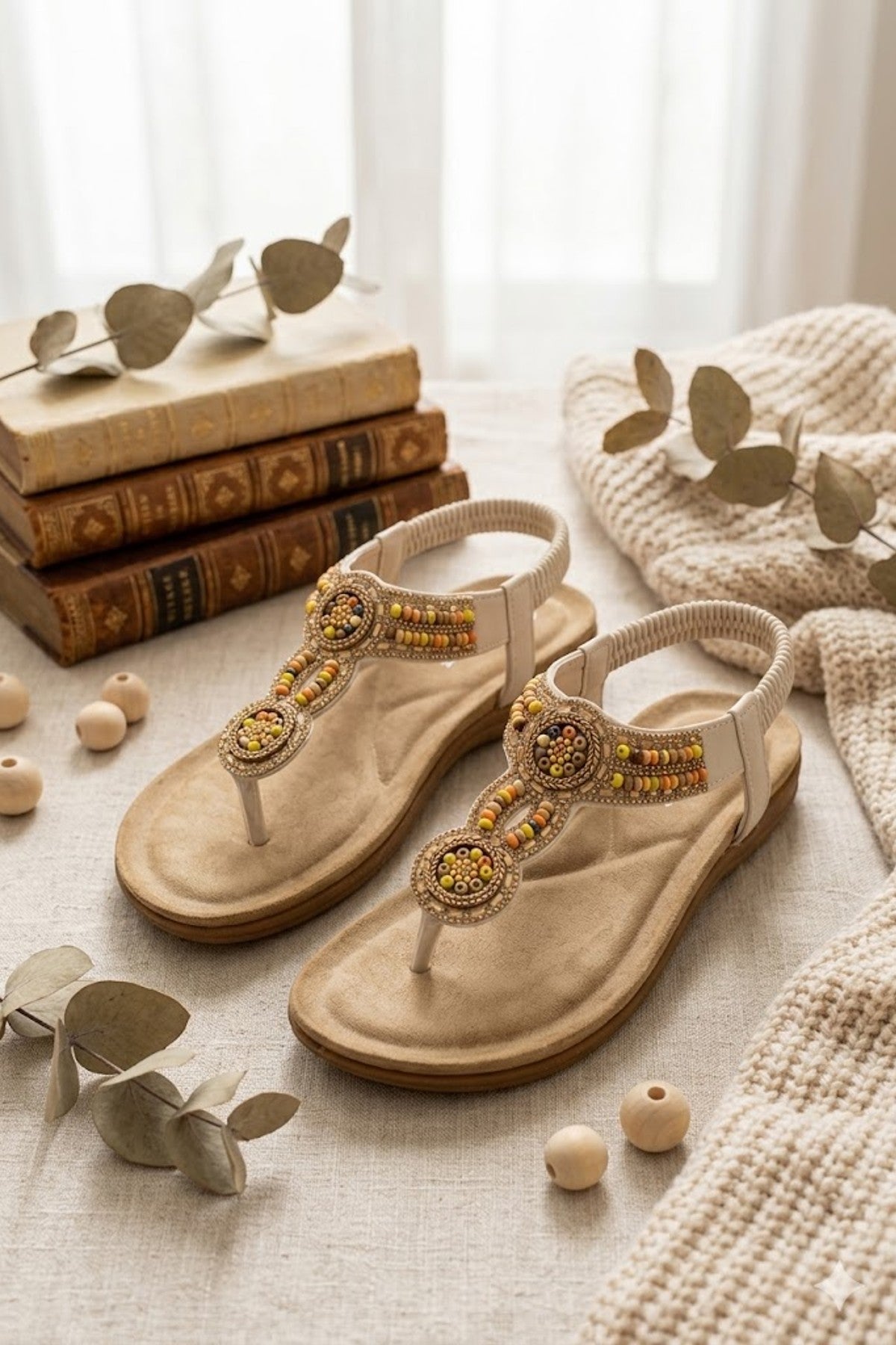 Sandalia beige