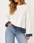 Sudadera camisa