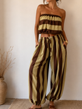Conjunto a rayas