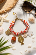 Pulsera coral