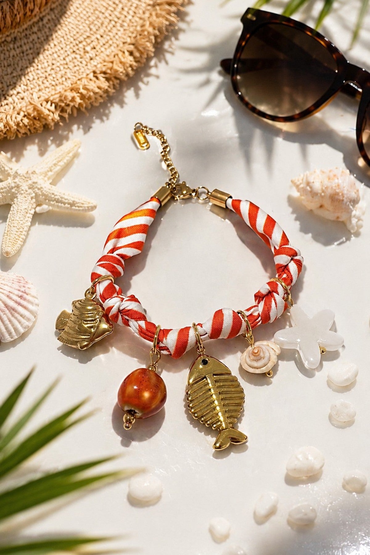 Pulsera coral