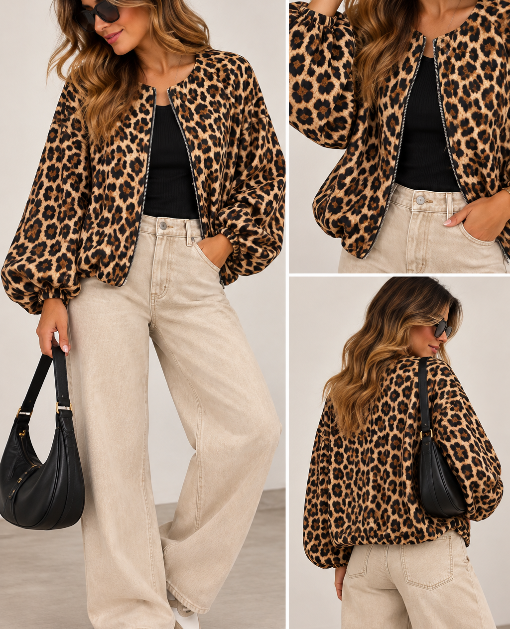 Bomber leopardo