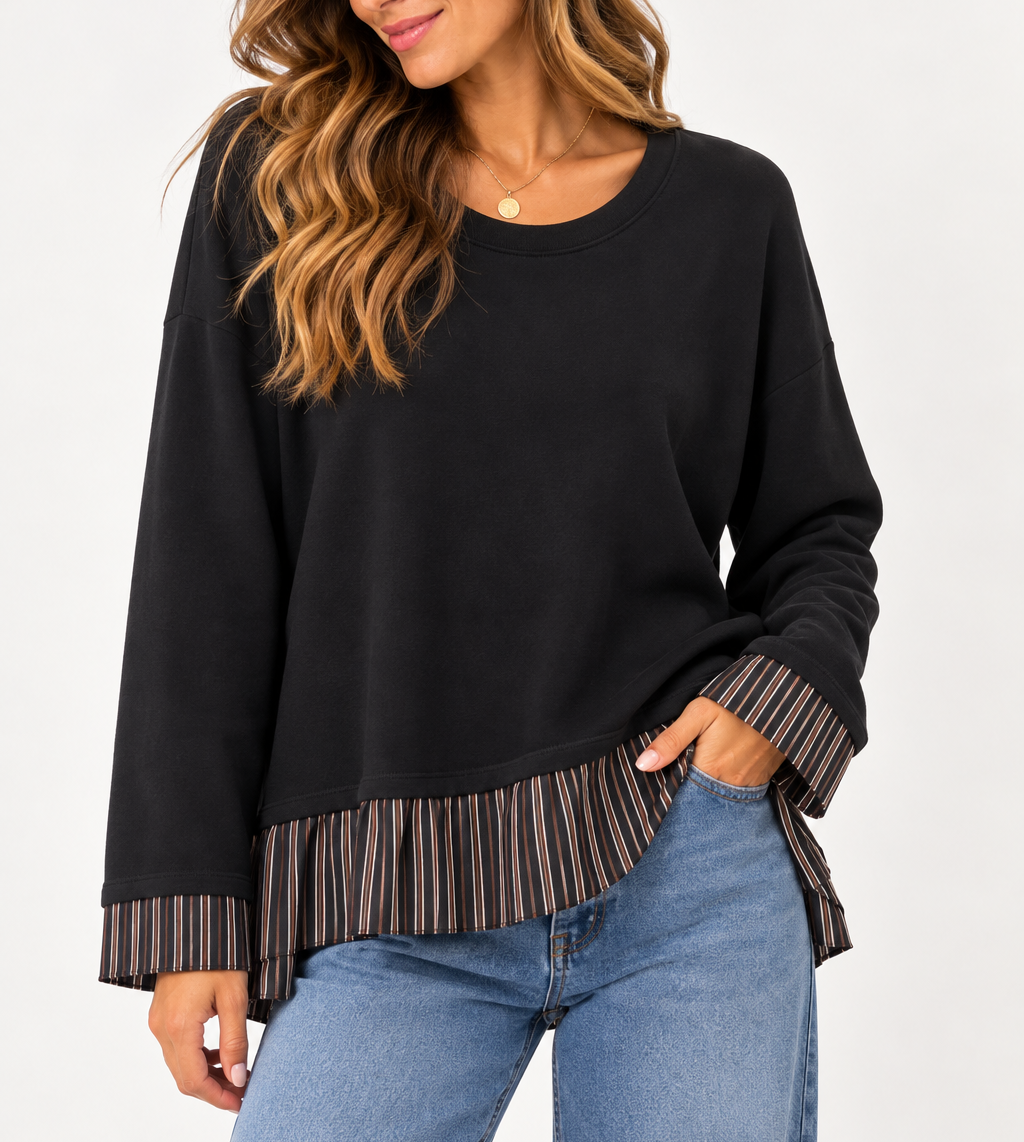Sudadera camisa