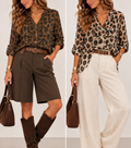 Camisa leopardo