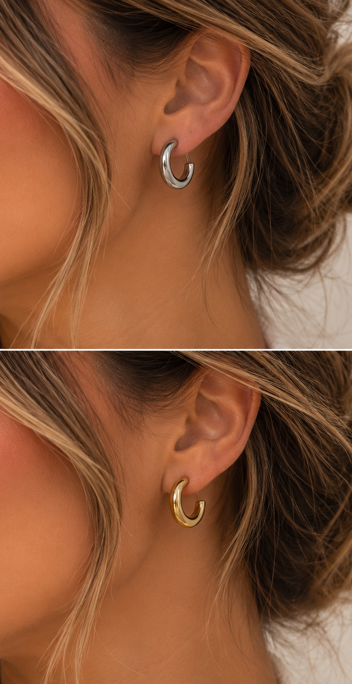 Pendientes mini chic