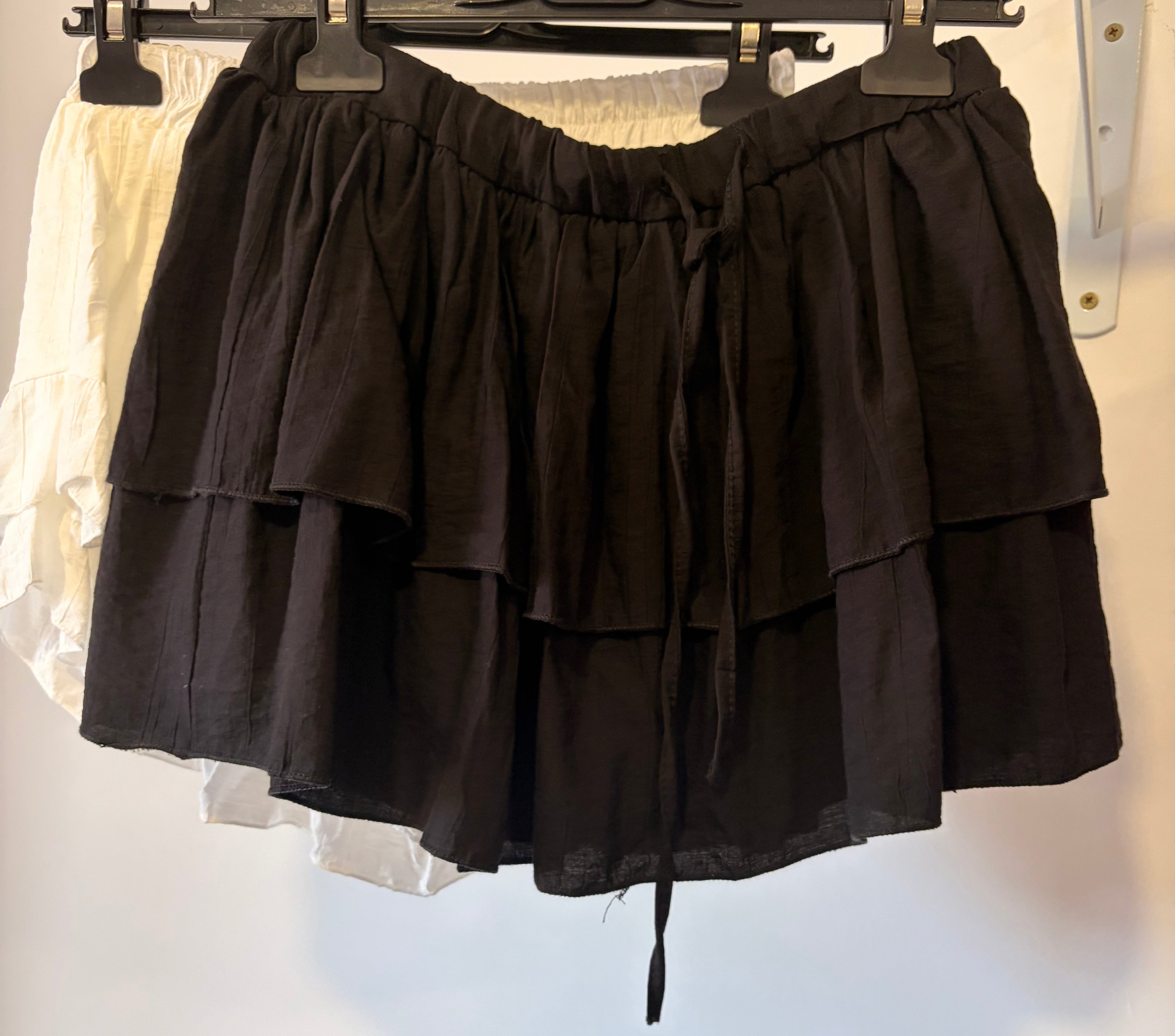 Falda pantalón volantes