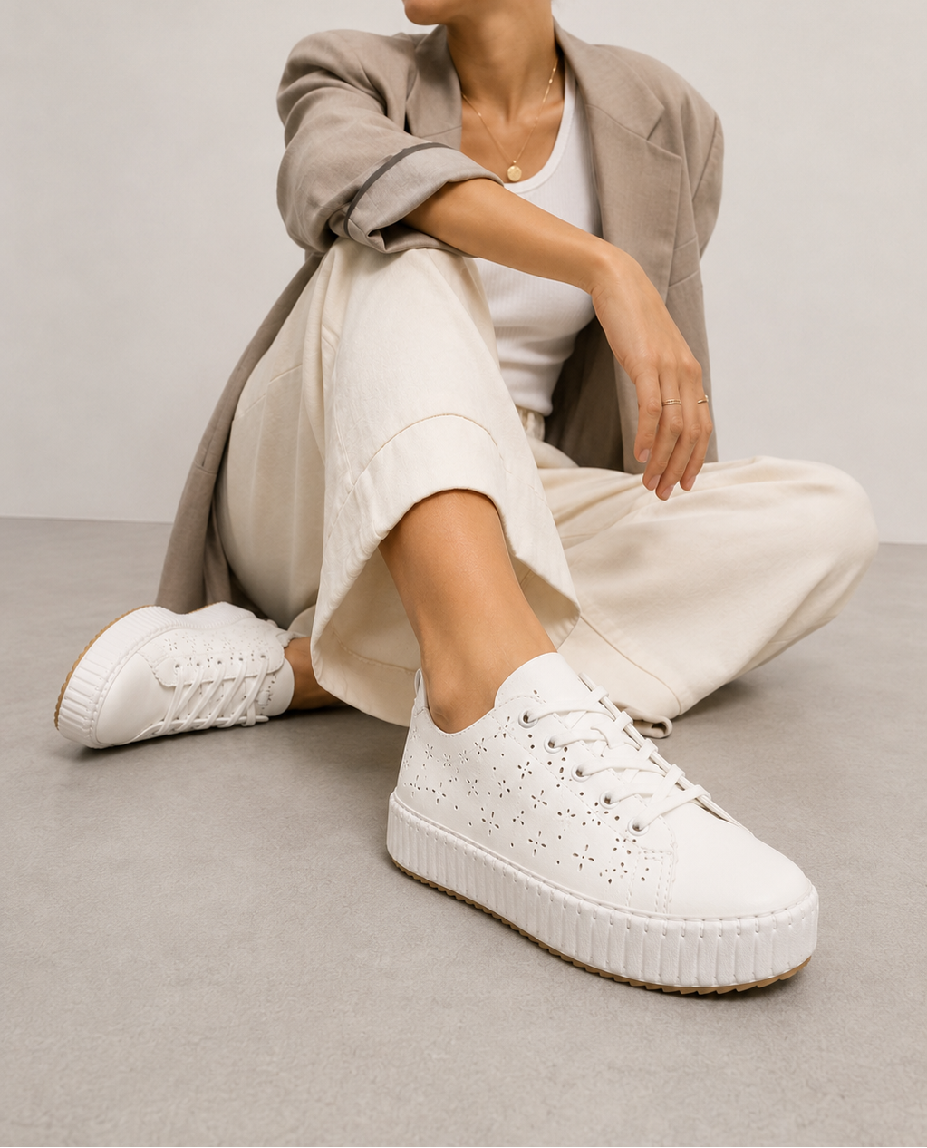 Zapatillas blancas